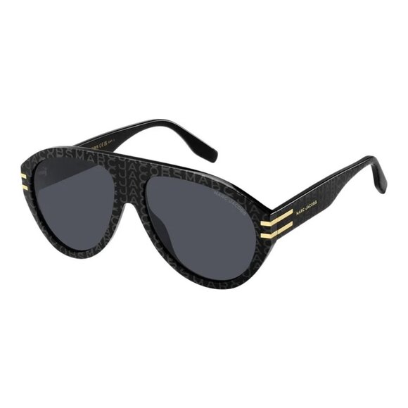 NEW MARC JACOBS SUNGLASSES BLACK MEN EYEWEAR MARC JACOBS MARC 747/S 003L IR